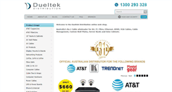 Desktop Screenshot of dueltek.com.au